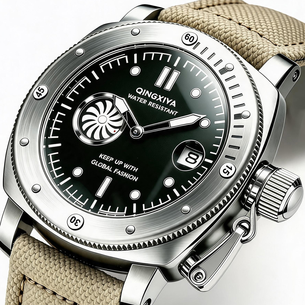 Canvas Strap Watch - QINGXIYA Brand Original New Fashion Quartz