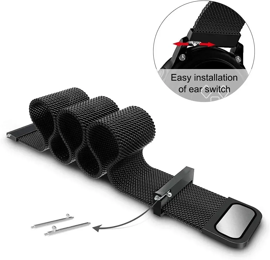 22mm 20mm Mesh Loop For Garmin - Milanese Loop Magnetic recensie en prijs