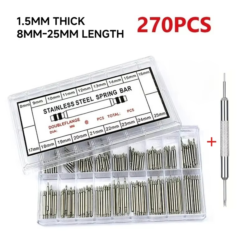 270pcs Stainless Steel Spring  - Spring Bar Tool Set recensie en prijs