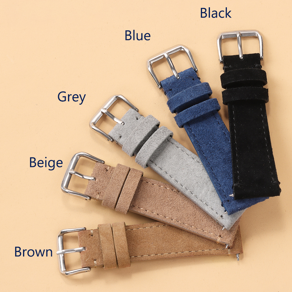 Soft Suede Retro Genuine Leath - Suede Strap Watch recensie en prijs
