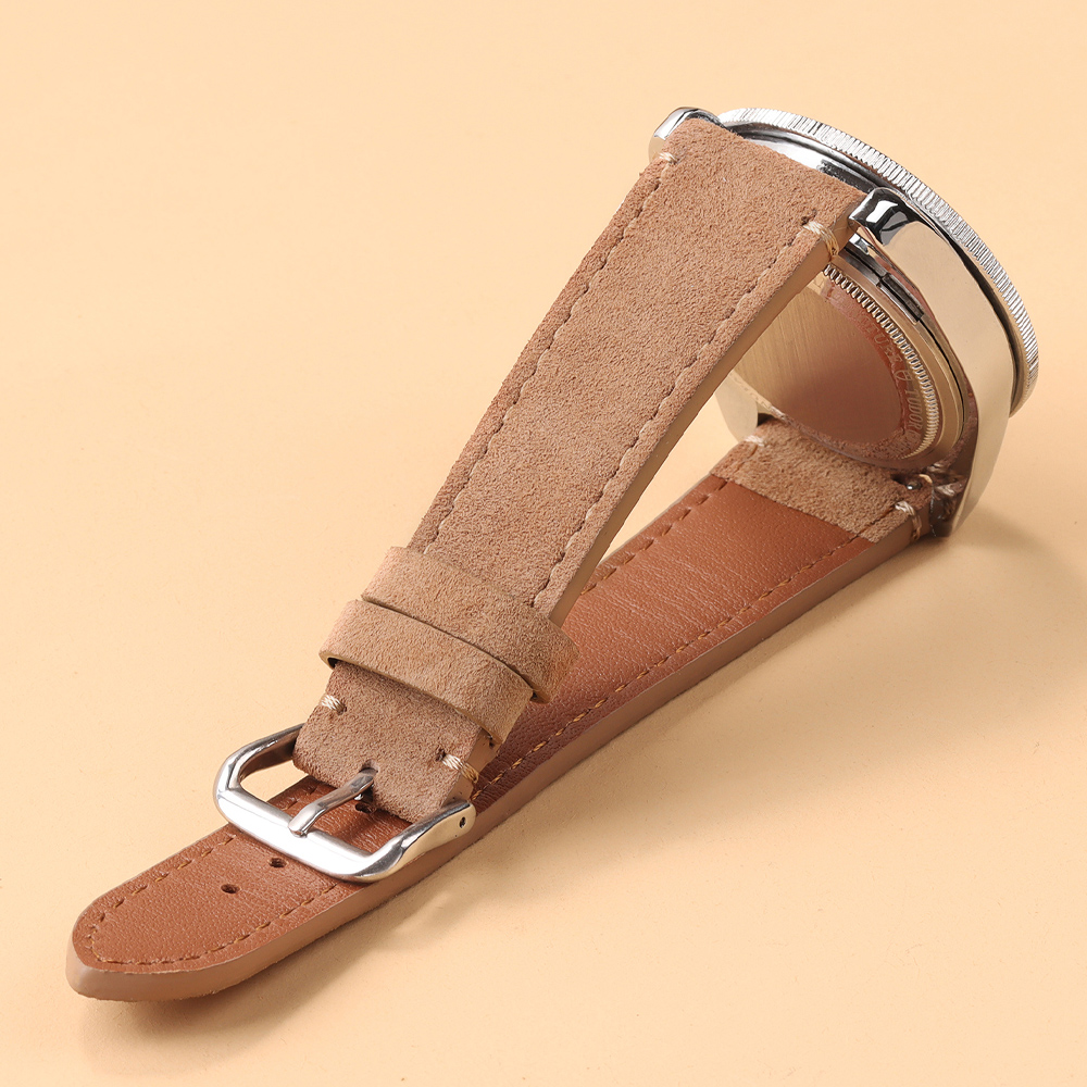 Soft Suede Retro Genuine Leath - Suede Strap Watch recensie en prijs