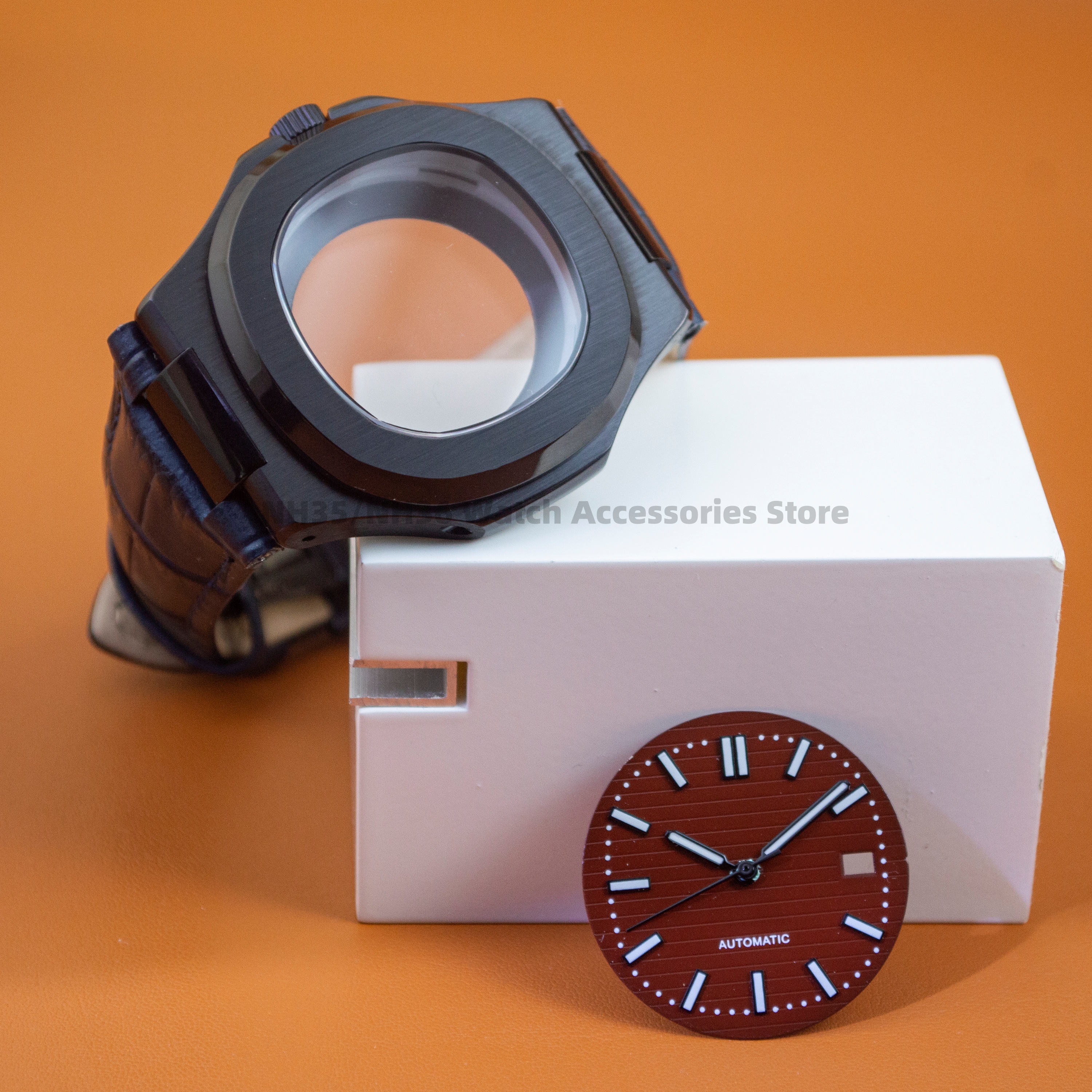 316L Stainless Steel Watch Cas - Leather Watch Band Men recensie en prijs