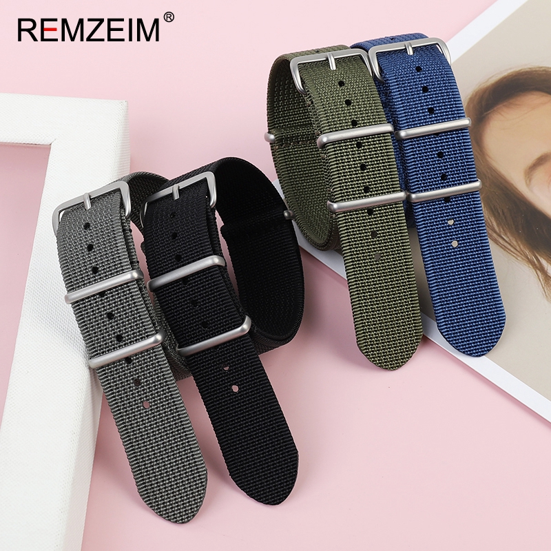 New Ribbed Nylon Watch Strap 1 - Nato Strap Nylon recensie en prijs