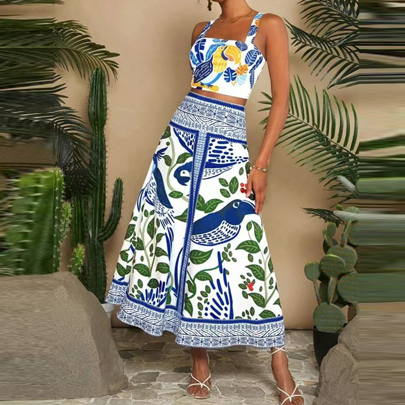 Women Sleeveless Straps Top &  - Tropic Strap Vintage recensie en prijs