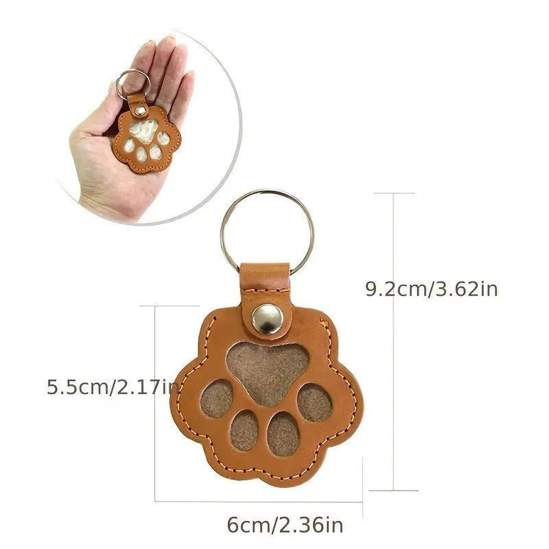 Dog Hair Collector Keychain Le - Leather Strap Quick Release recensie en prijs