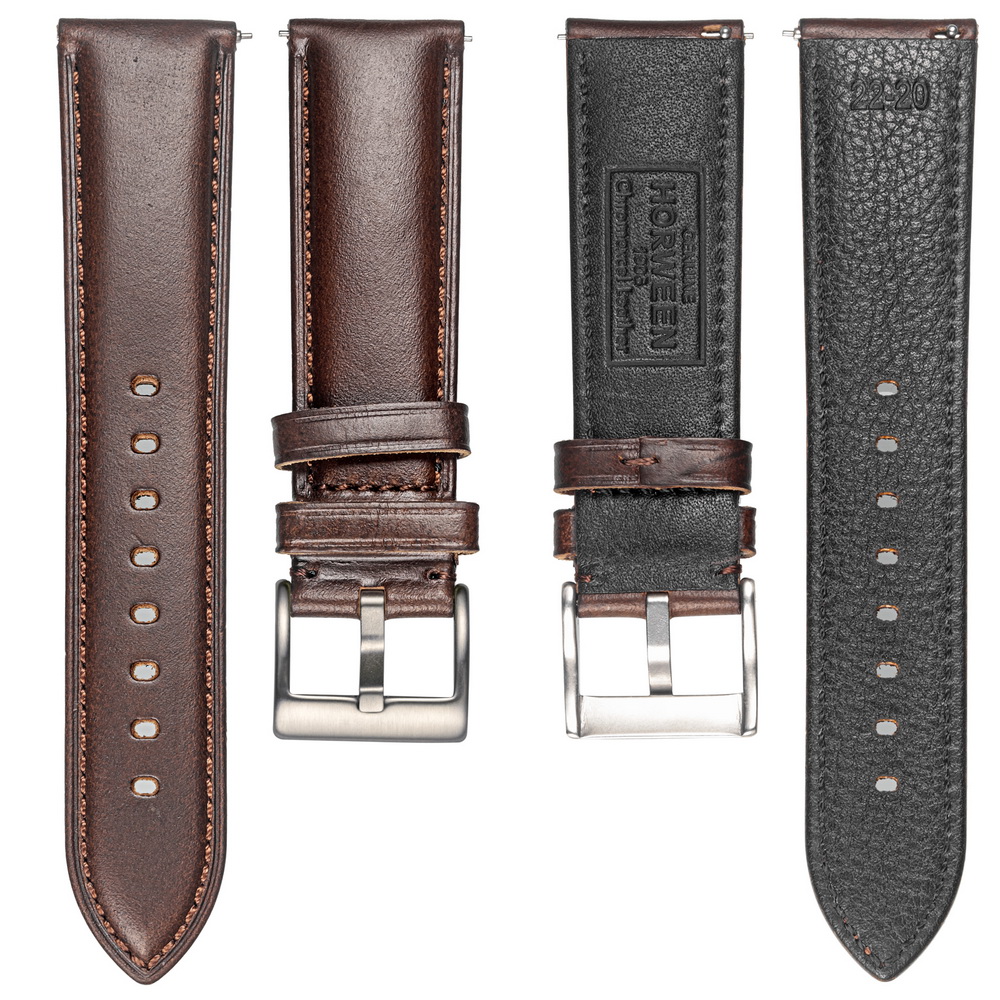 Hemsut Watch Bands Genuine Lea - Leather Strap Quick Release recensie en prijs