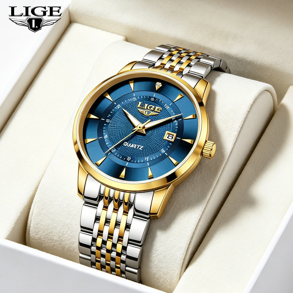 LIGE New 2026 Luxury Man Watch - Stainless Bracelet Diver recensie en prijs