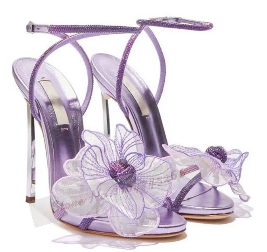 Silver Metal Blade Heel Fairy  - Mesh Strap Metal recensie en prijs