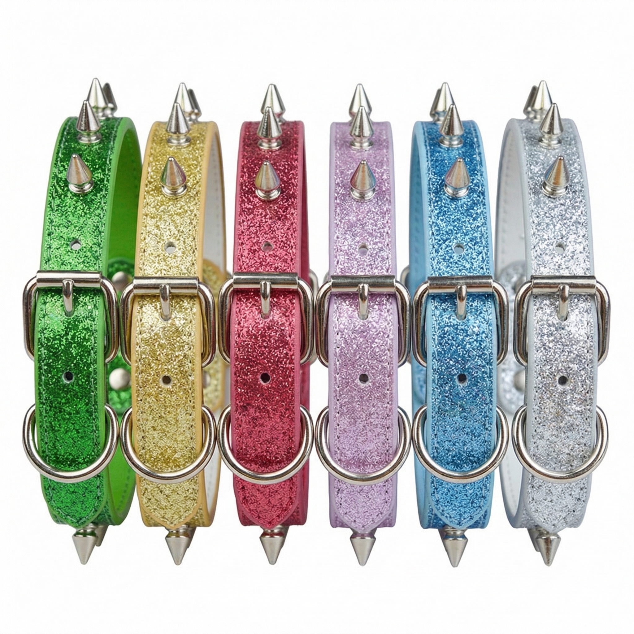 Punk Style Rivet Pet Collar Le - Leather Strap Quick Release recensie en prijs