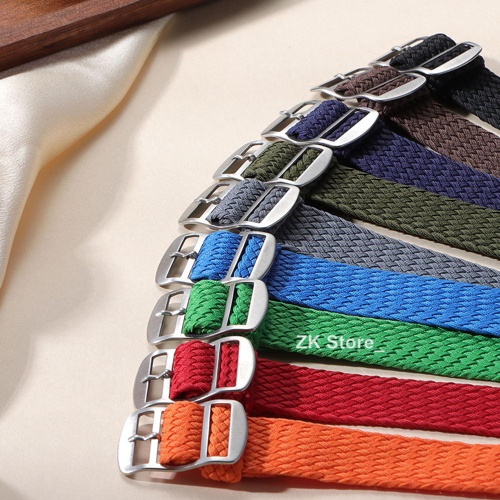 Fabric Woven Nylon Watch Band  - Perlon Strap Woven recensie en prijs