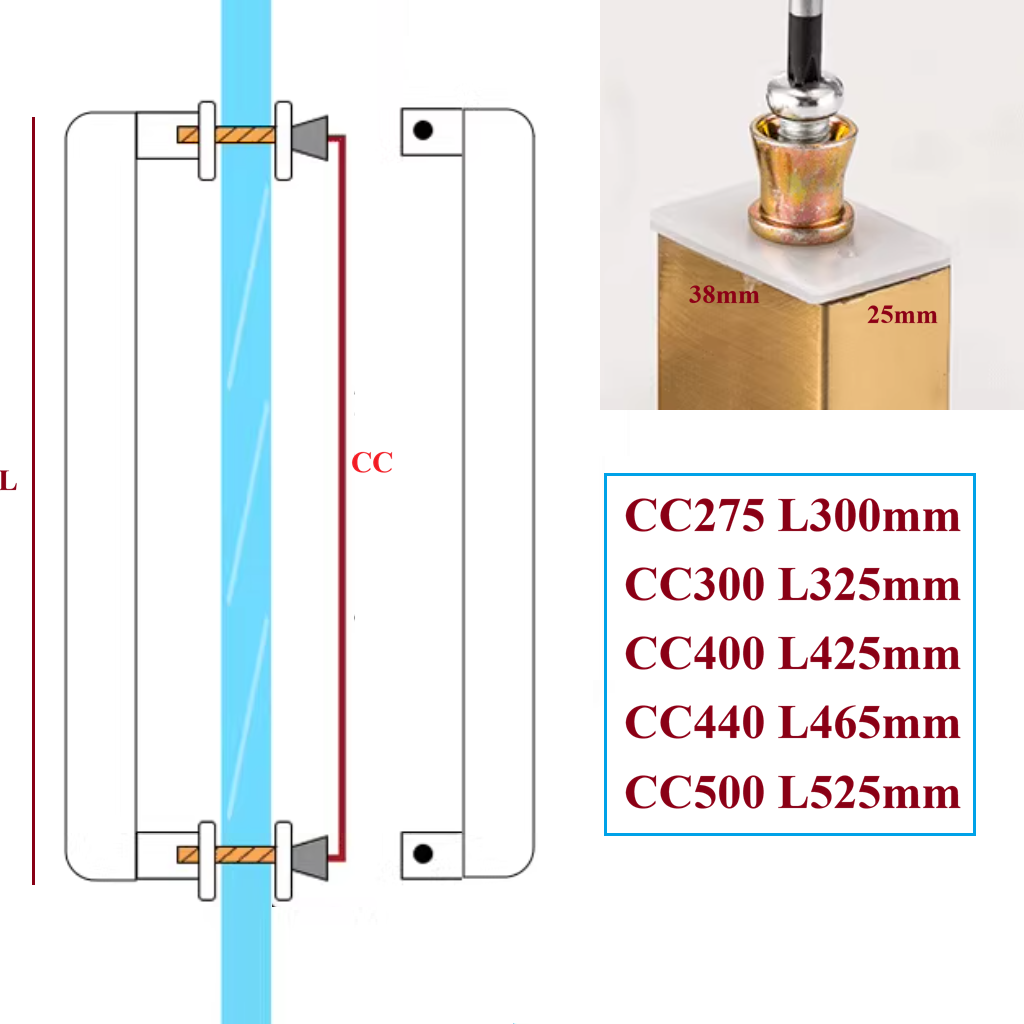 1Pc Stainless Steel Entry Glas - Curved Spring Bar recensie en prijs