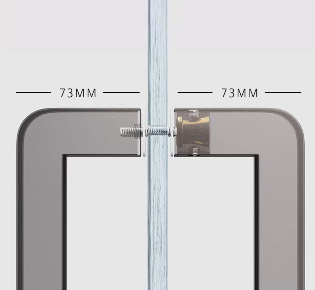 1Pc Stainless Steel Entry Glas - Curved Spring Bar recensie en prijs