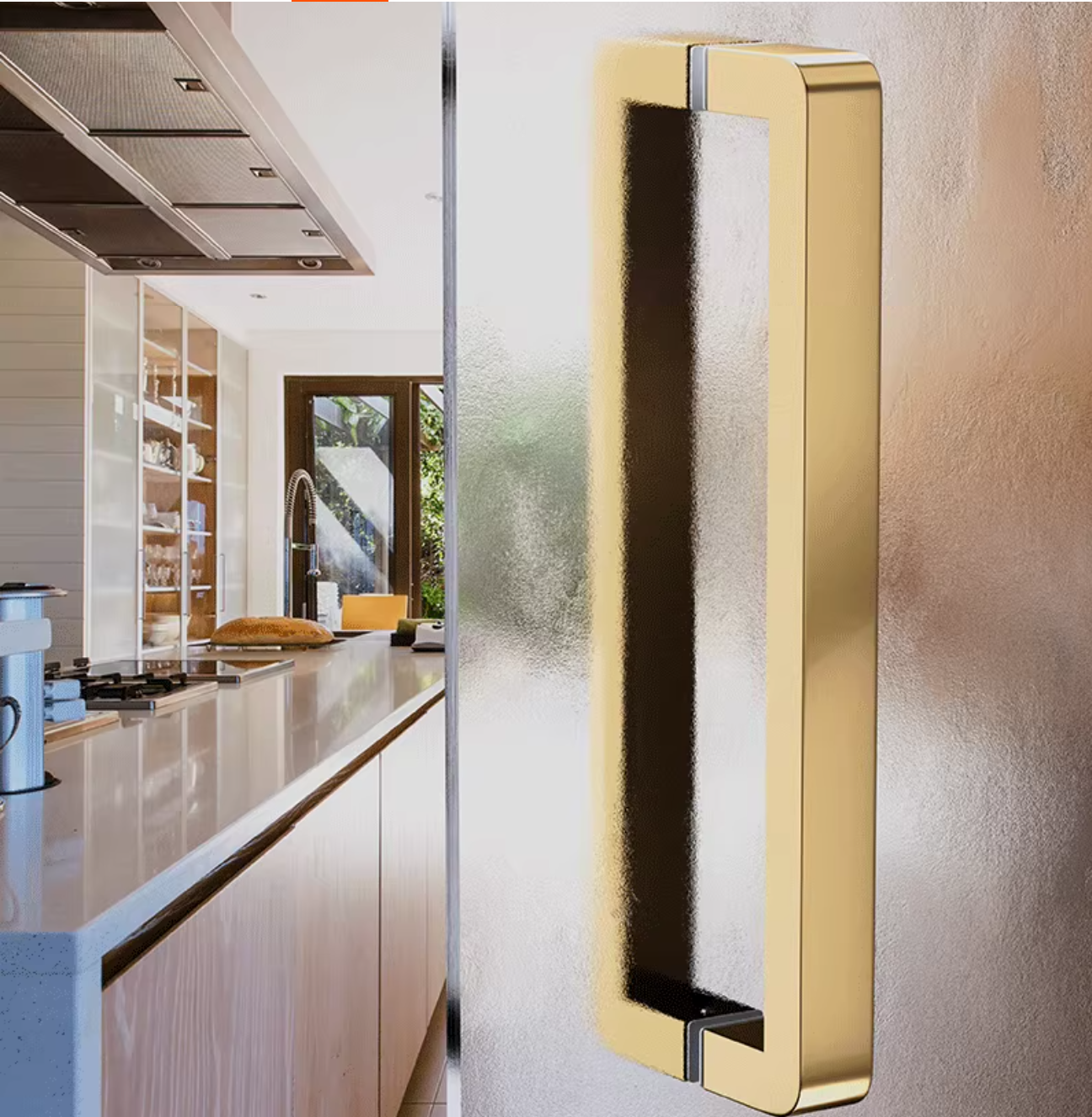 1Pc Stainless Steel Entry Glas - Curved Spring Bar recensie en prijs
