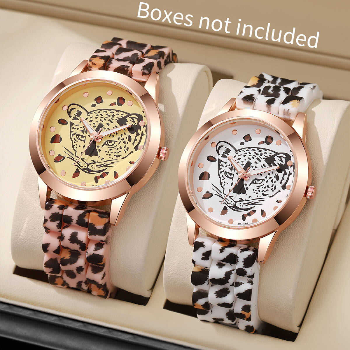2PCS/Set Fashion Women Watches - Silicone Band Women recensie en prijs
