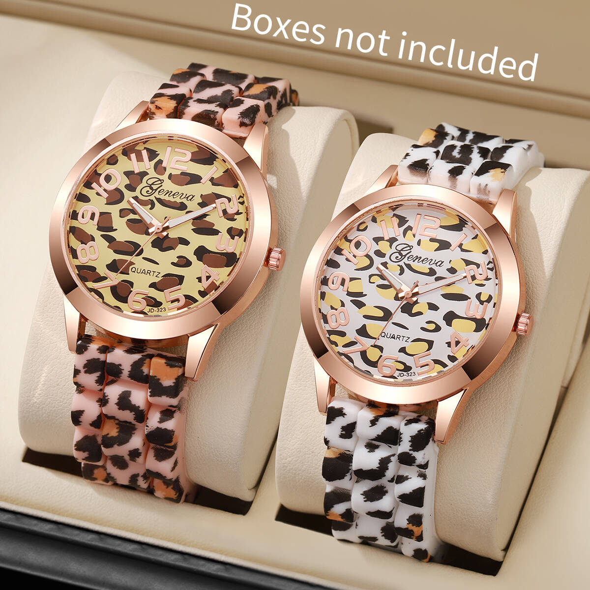 2PCS/Set Fashion Women Watches - Silicone Band Women recensie en prijs