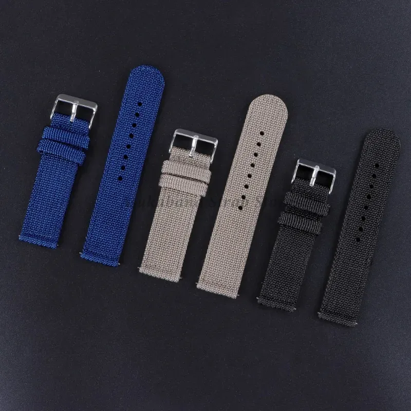 18 20 22 24mm Nylon Canvas Str - Nato Strap Nylon recensie en prijs
