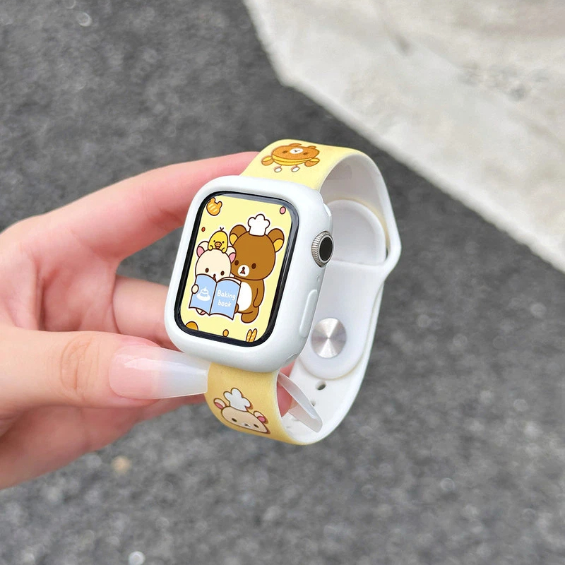 Cute Rilakkuma Print Silicone  - Silicone Band Women recensie en prijs