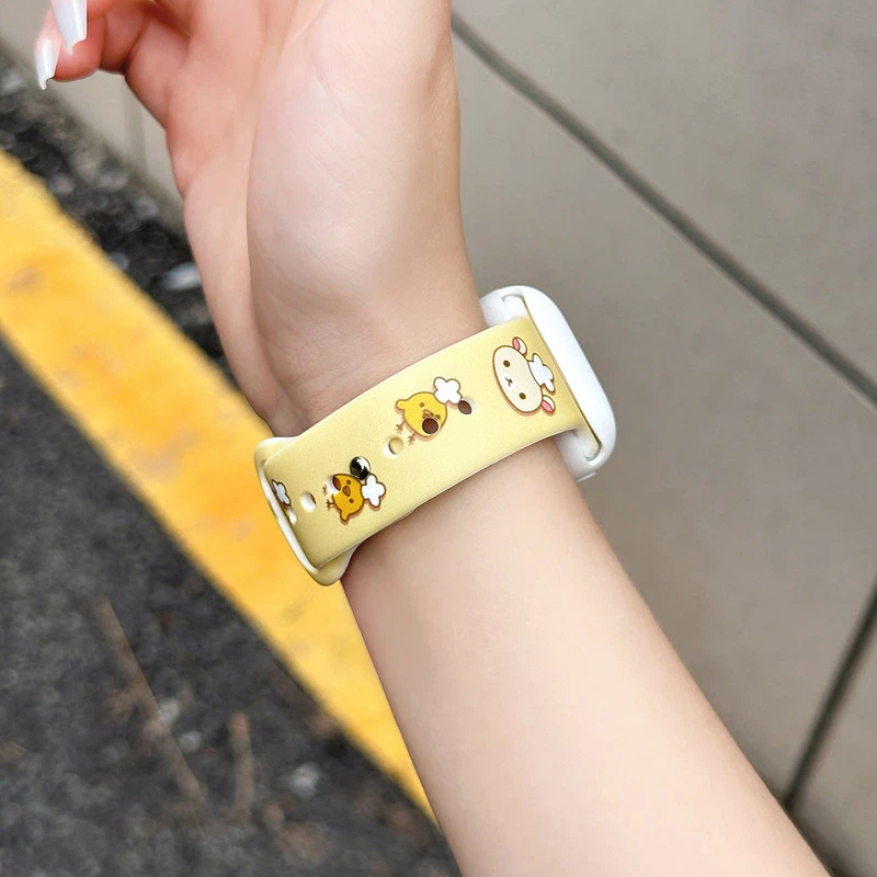 Cute Rilakkuma Print Silicone  - Silicone Band Women recensie en prijs