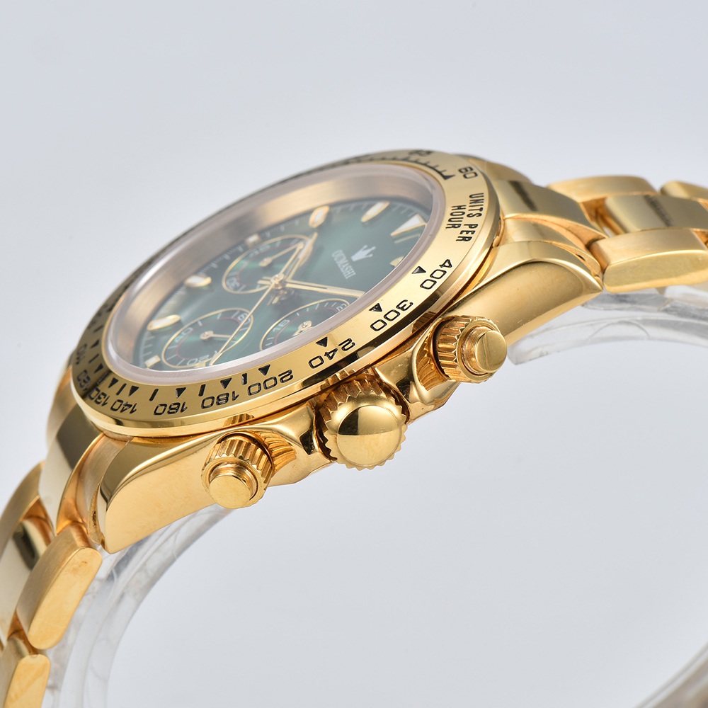 Customized 39mm VK63 Watch Men - Stainless Bracelet Diver recensie en prijs
