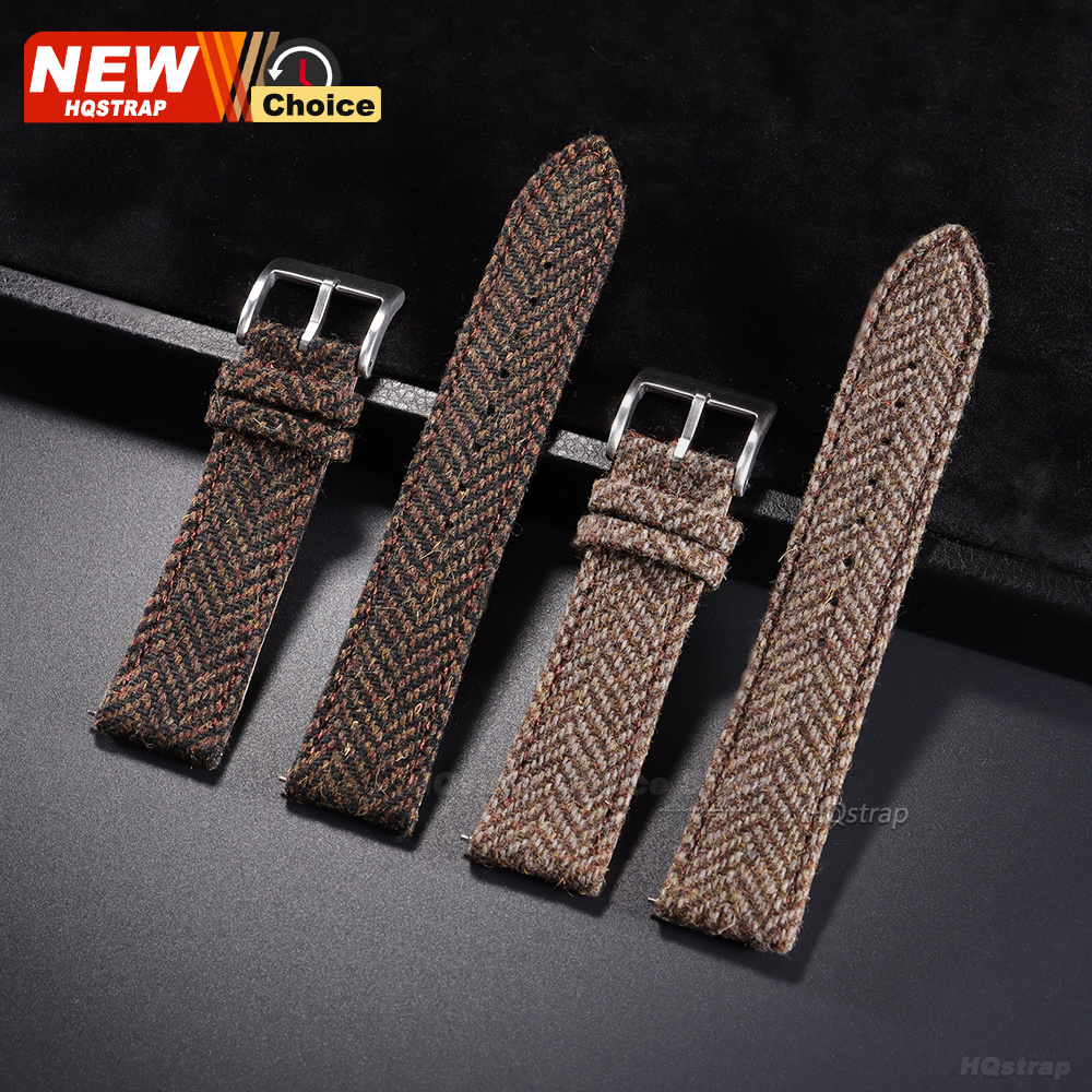 18mm 20mm 22mm Tweed Nylon Str - Leather Strap Quick Release recensie en prijs