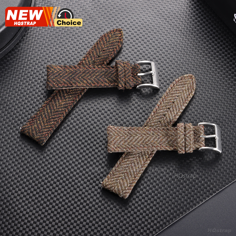 18mm 20mm 22mm Tweed Nylon Str - Leather Strap Quick Release recensie en prijs