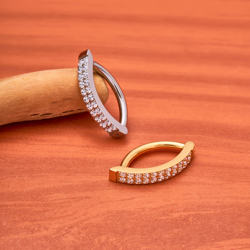 G23 Titanium Piercing 14G Doub - Curved Spring Bar recensie en prijs