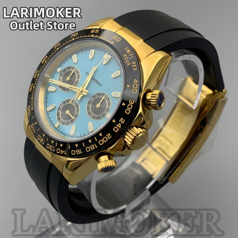 LARIMOKER 39mm Men's Sports Wa - Rubber Strap Diver recensie en prijs
