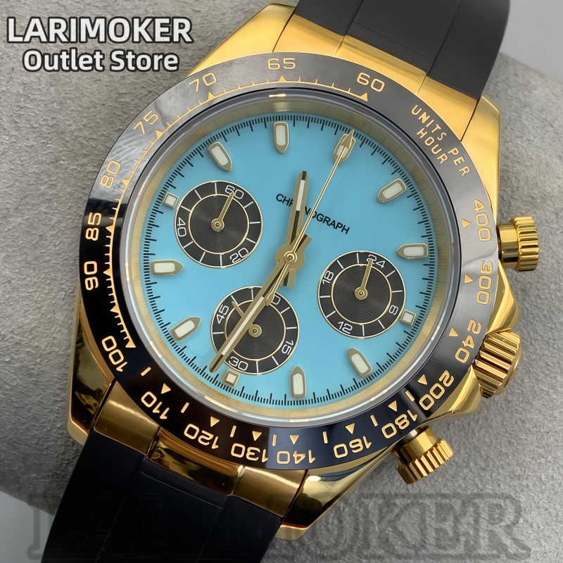 LARIMOKER 39mm Men's Sports Wa - Rubber Strap Diver recensie en prijs