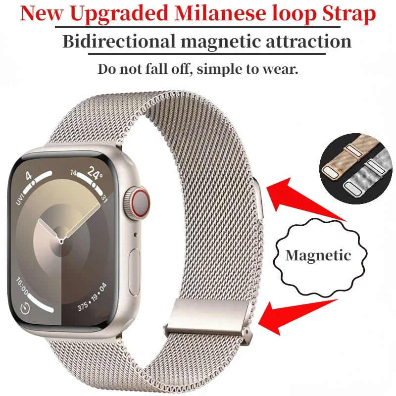 Upgrade Milanese Loop Strap Fo - Milanese Loop Magnetic recensie en prijs