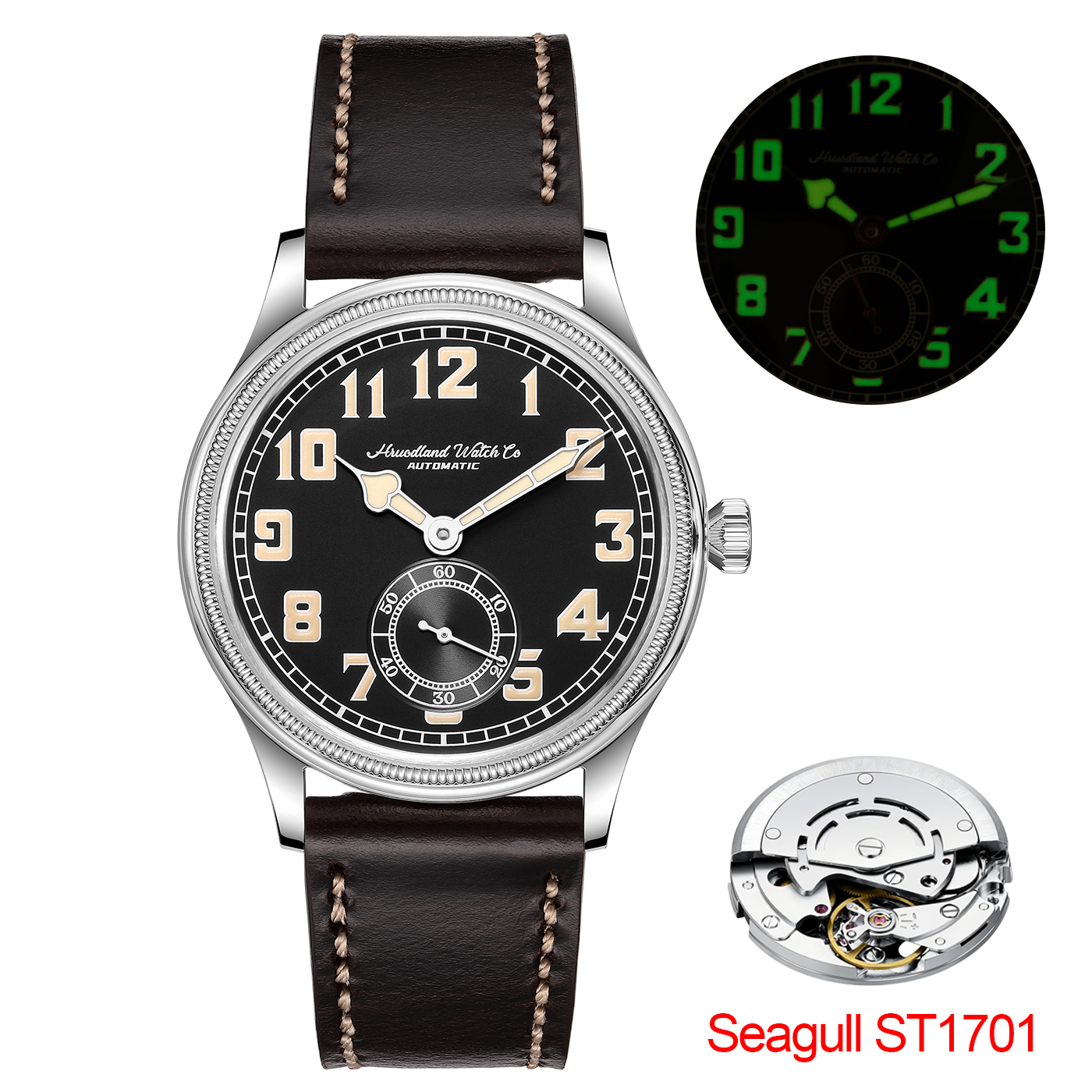 Retro Pilot Watch Mark IX Auto - Tropic Strap Vintage recensie en prijs