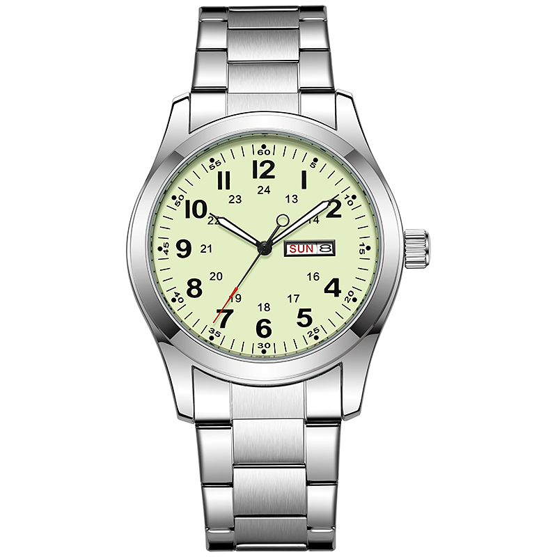 2026 Men's 42mm Watch Glow in  - Canvas Strap Watch recensie en prijs