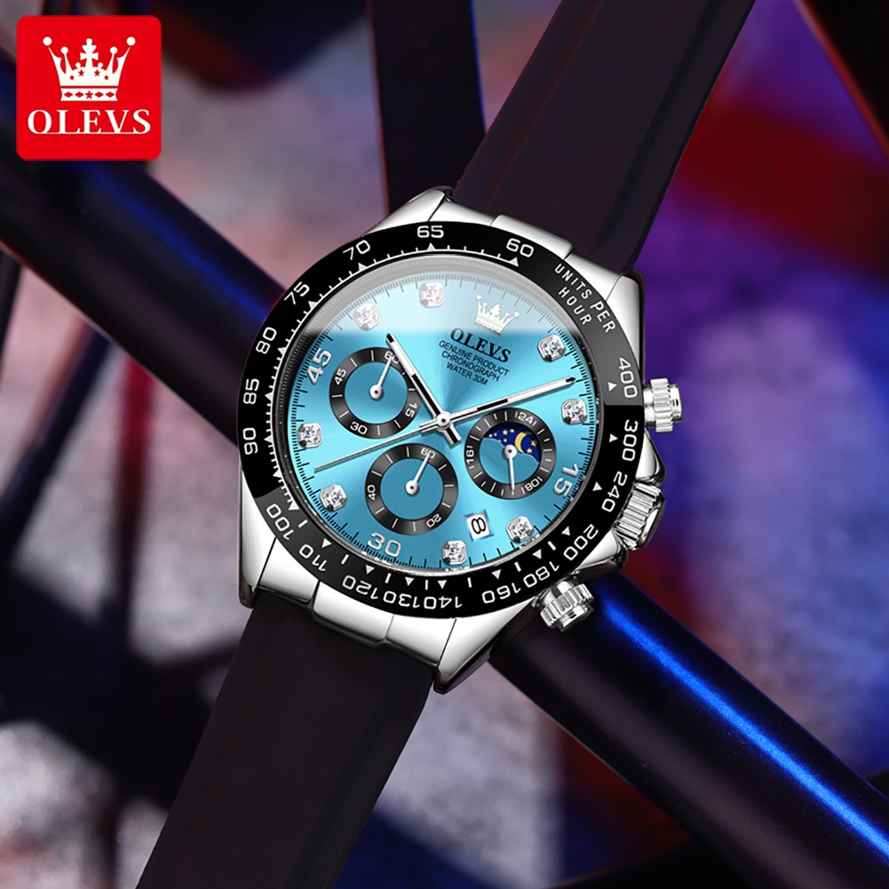 OLEVS 2875 Men's Watch Origina - Leather Watch Band Men recensie en prijs