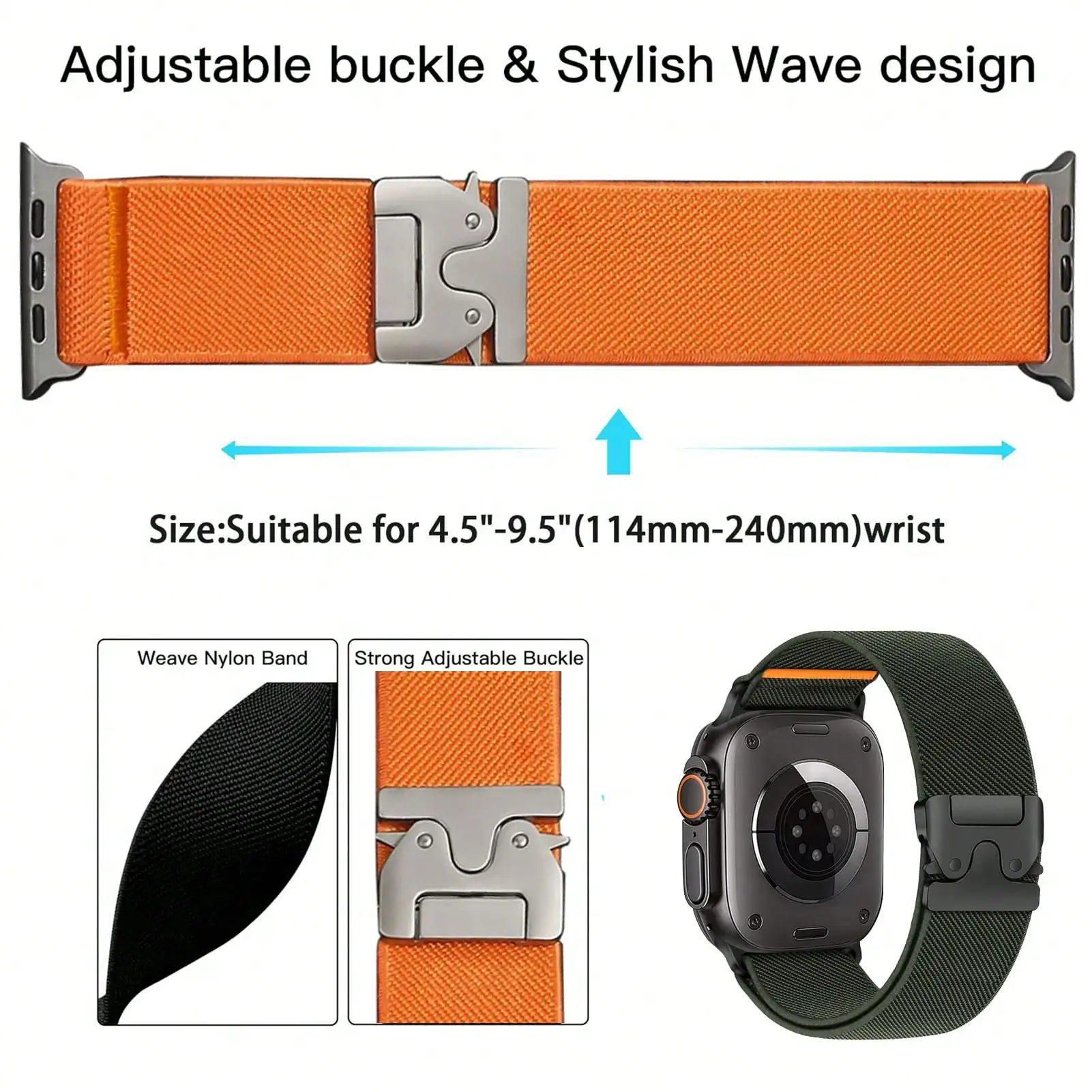 Elastic Sport Bands Compatible - Parachute Strap Elastic recensie en prijs