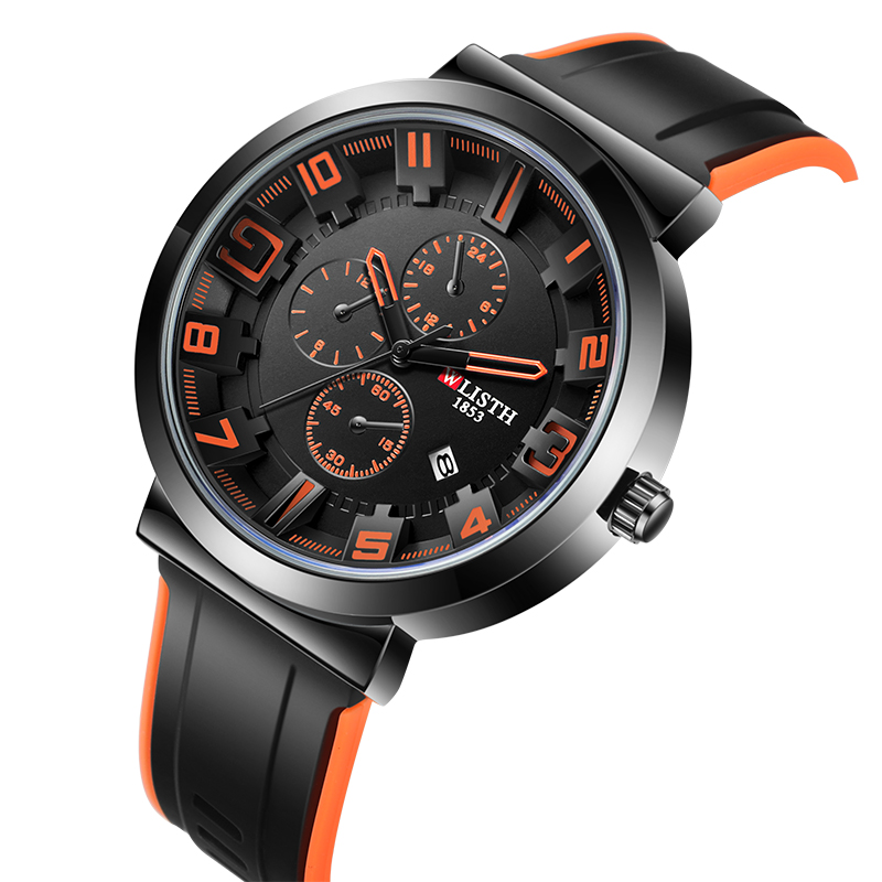 WLISTH Retro Men's Watches Spo - Leather Watch Band Men recensie en prijs
