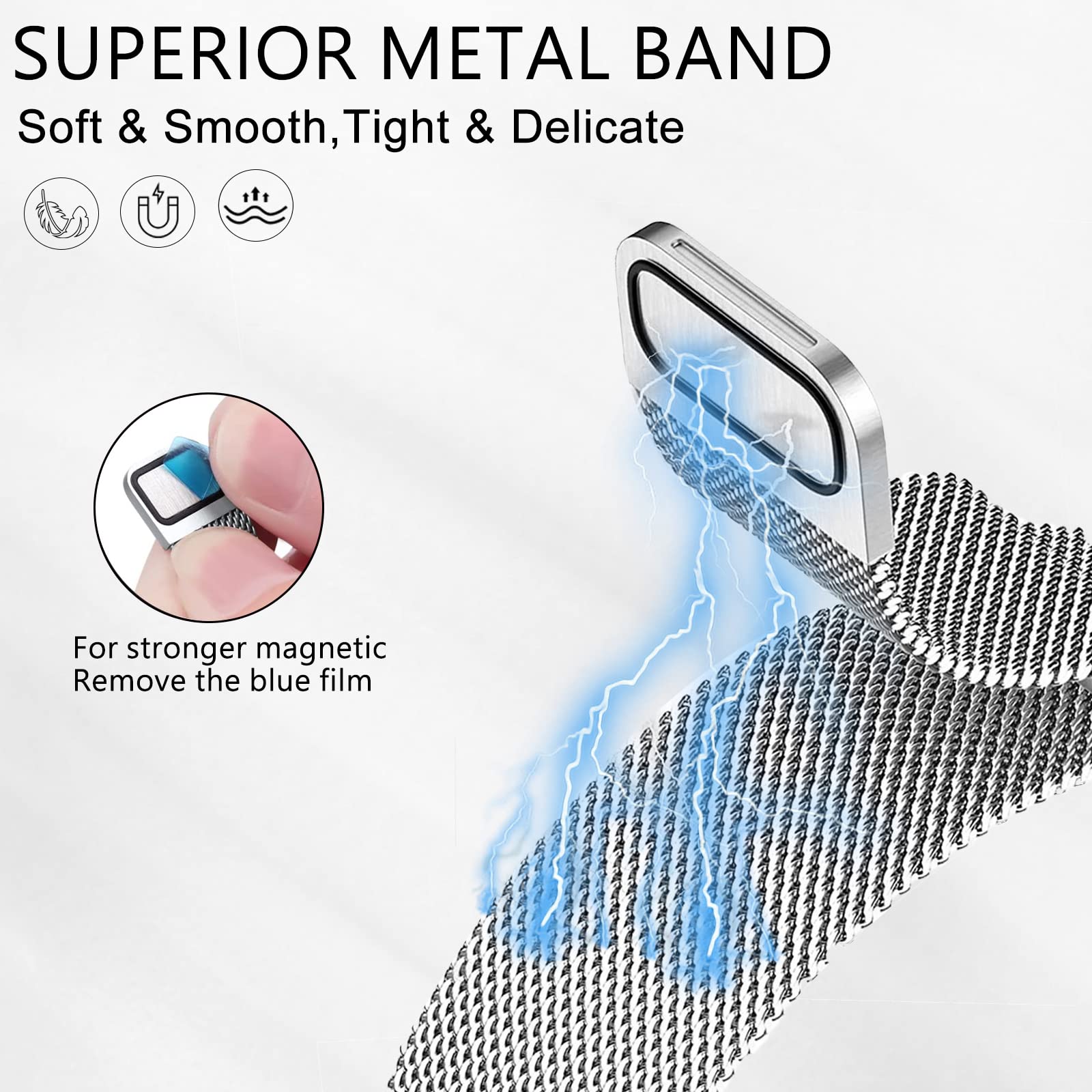 Milanese loop For fitbit charg - Milanese Loop Magnetic recensie en prijs