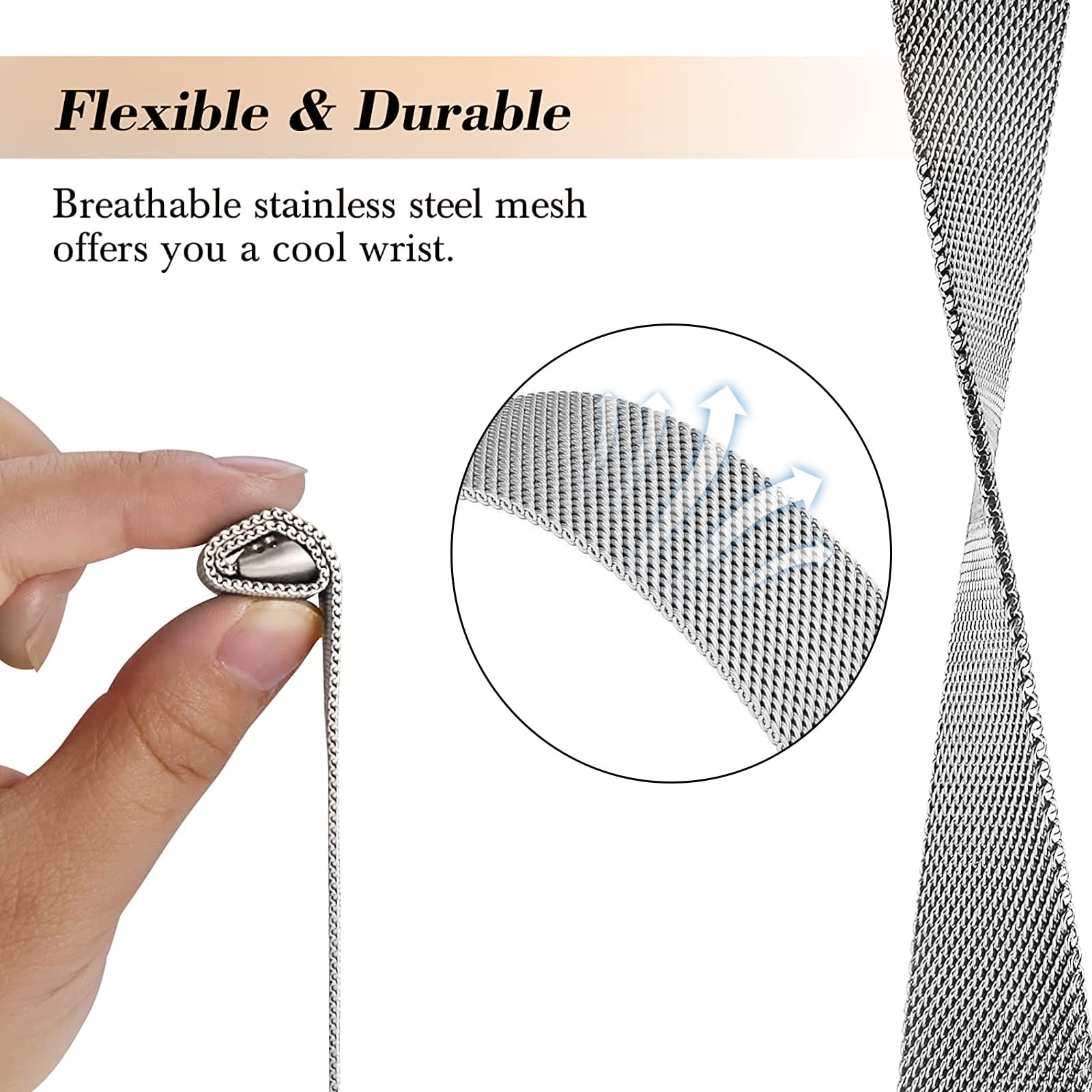 Milanese loop For fitbit charg - Milanese Loop Magnetic recensie en prijs