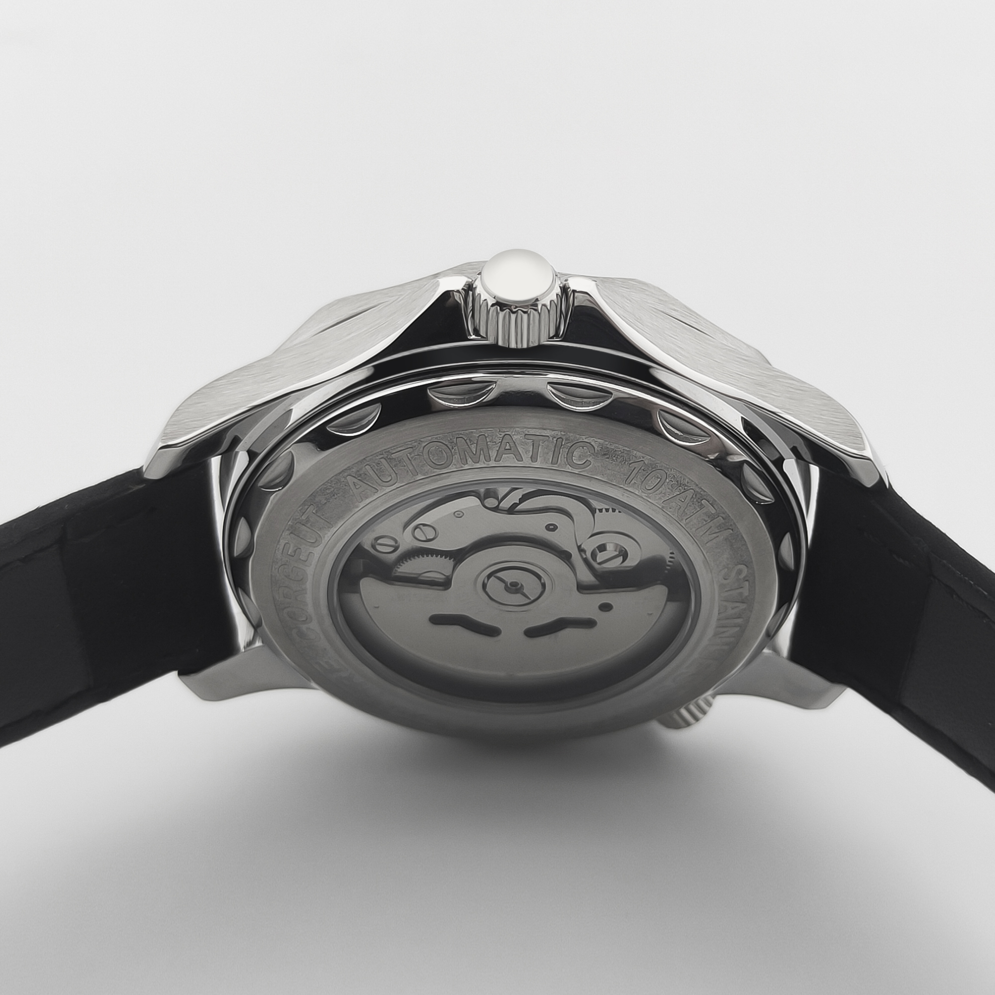 CUSTOM Logo Sapphire Glass Aut - Stainless Bracelet Diver recensie en prijs